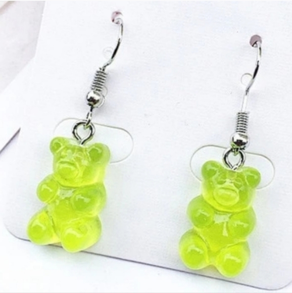 Faux Gummy Bear Earrings - Picture 6 of 10
